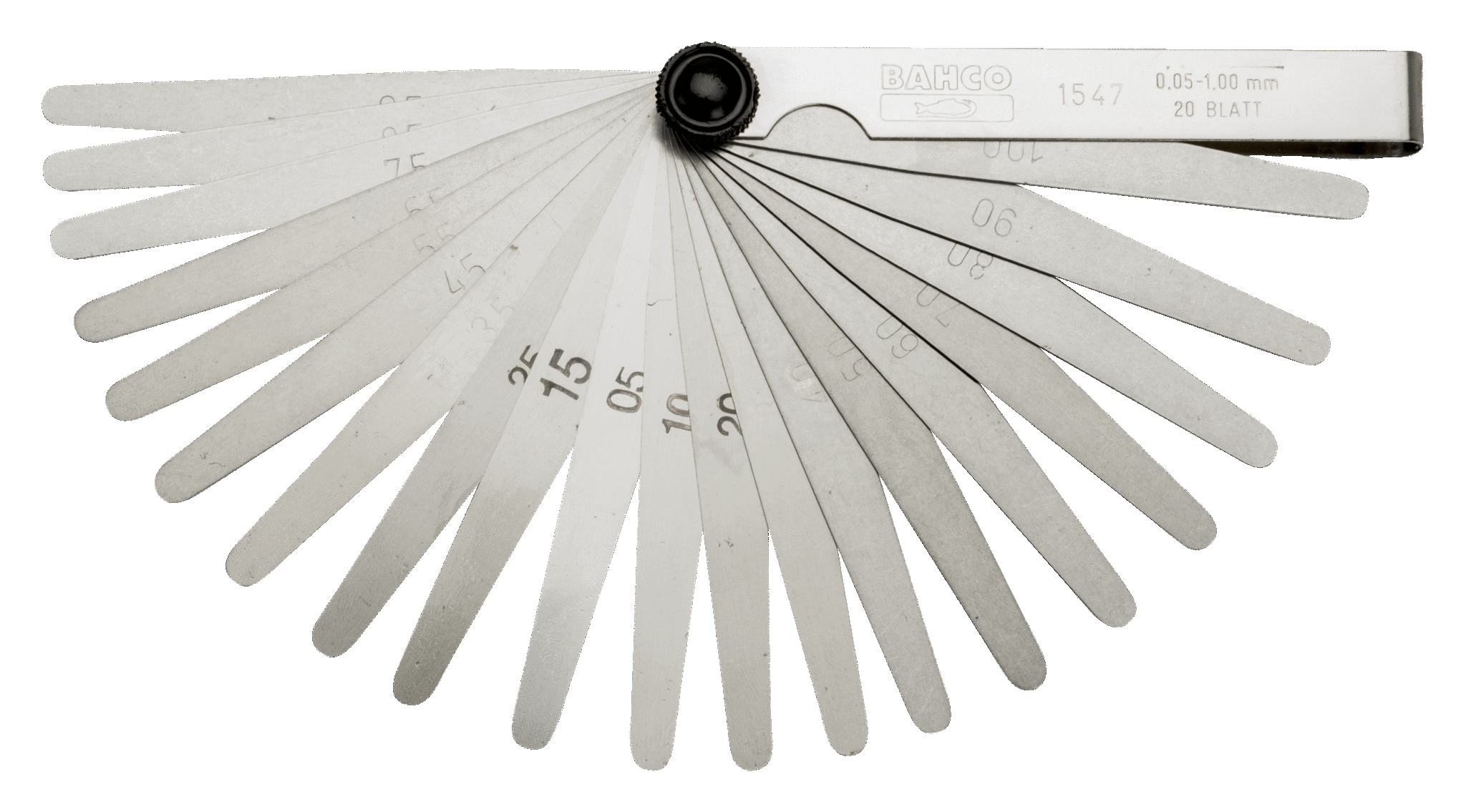 FEELER 26 HOJAS 0.05 MM-1.00 MM BAHCO (1547)
