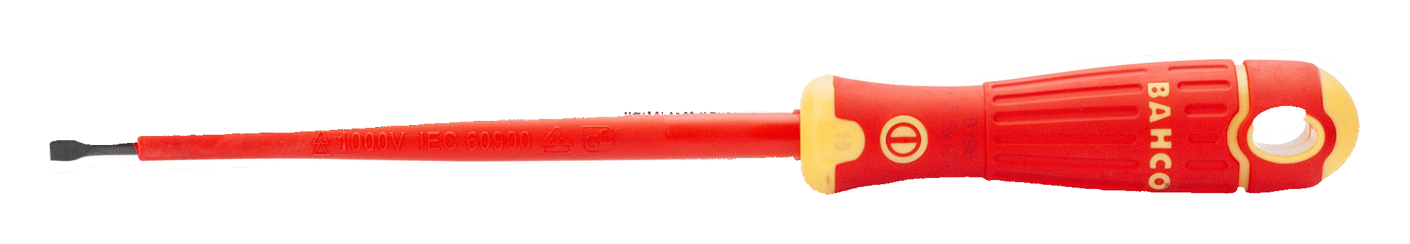 DESTORNILLADOR PLANO AISLADO 1000V B196.035.100 BAHCO