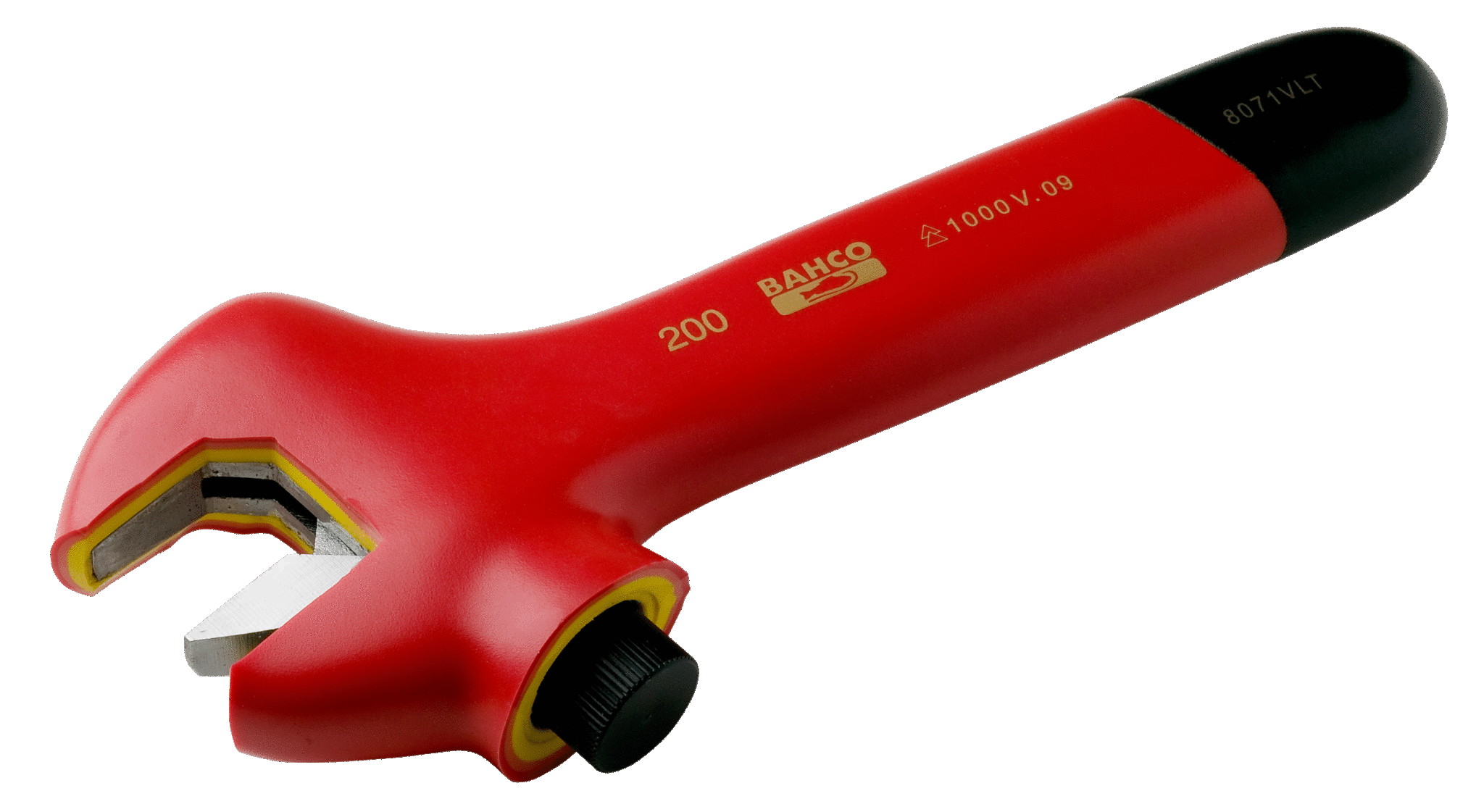 LLAVE REGULABLE AISLADA 1000V 10 BAHCO (8072VLT)
