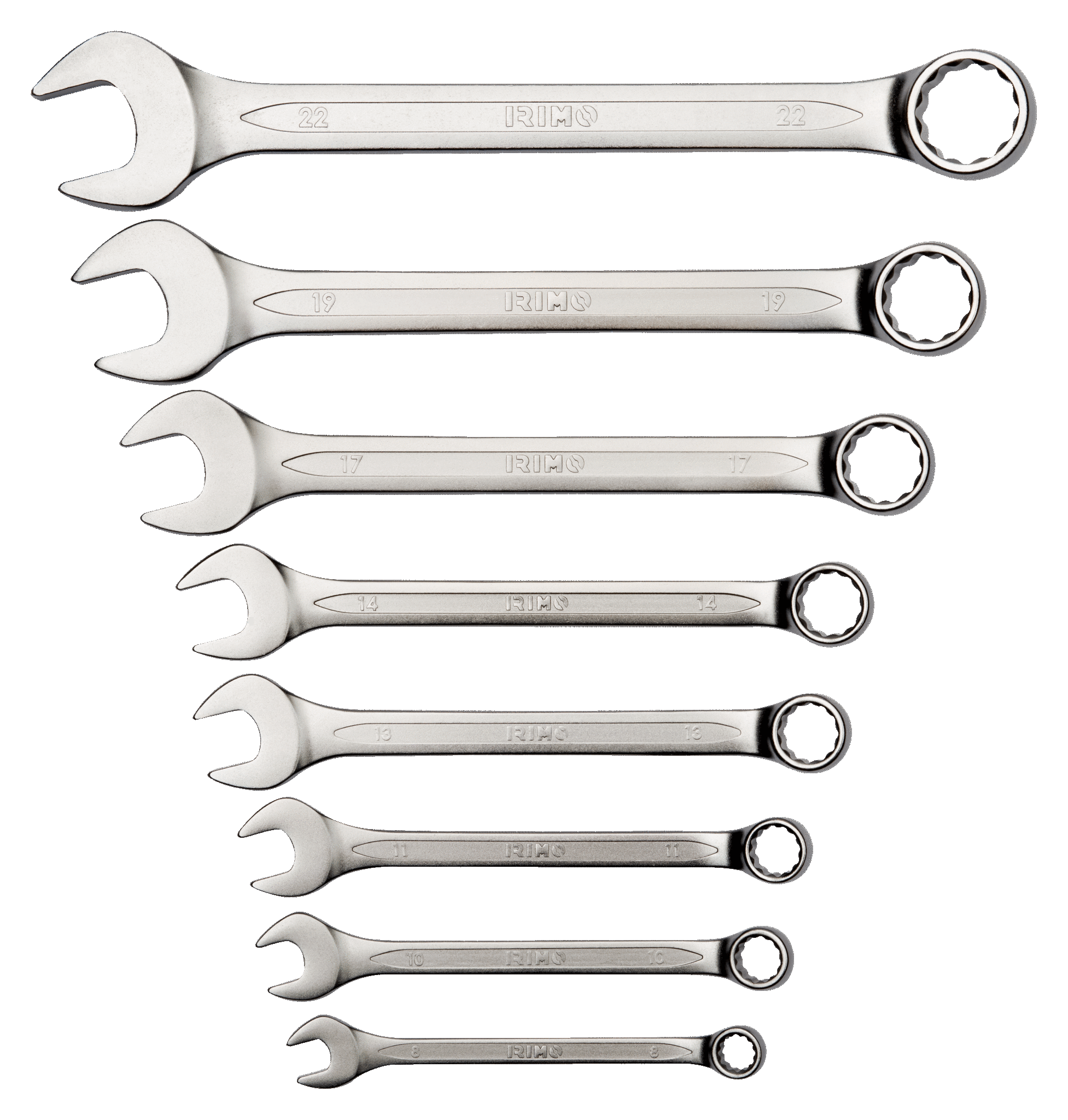 JUEGO DE LLAVES PTA CORONA 8 A 22 IRIMO (25-8-H) 