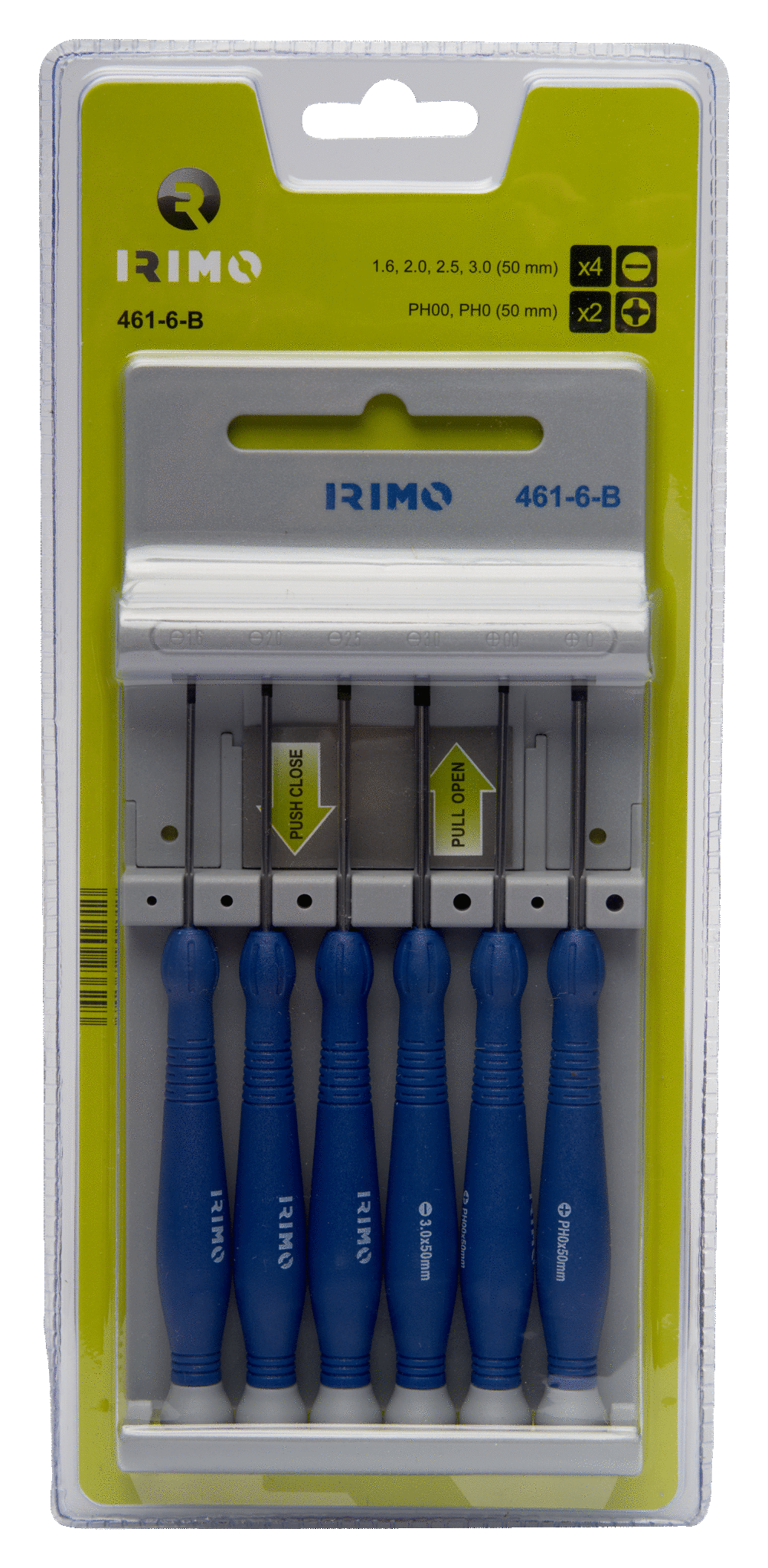 JUEGO DE DESTORNILLADOR PERILLEROS IRIMO (461-6-B)