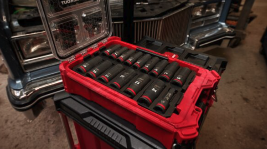 JUEGO DE DADOS SHOCKWAVE DUTY 16 PZS MILWAUKEE (49-66-6803)