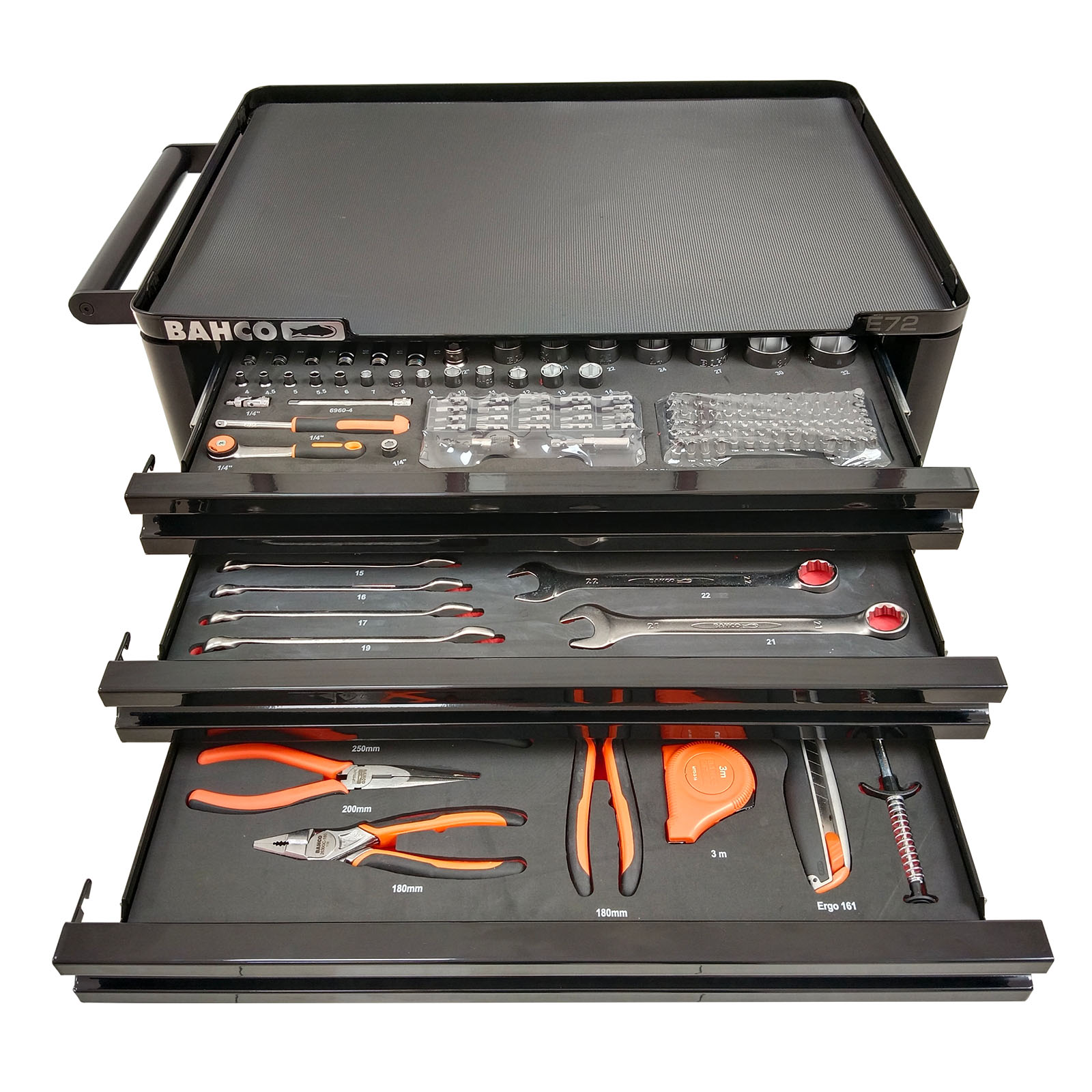 CAJA DE HERRAMIENTA 6 CAJONES BACK BAHCO (1472K6BKFFSD)