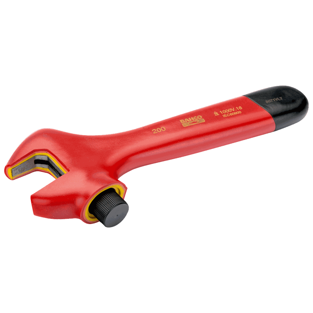 LLAVE REGULABLE AISLADA 1000V 10 BAHCO (8072VLT)