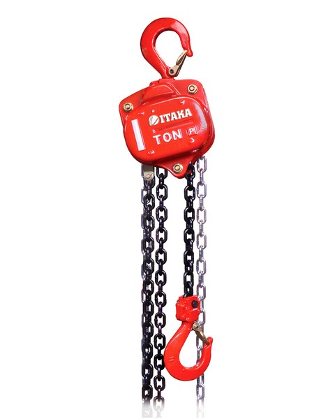 TECLE CADENA ROJO H.DUTY 1. TON 3 MTS CADENA ITAKA