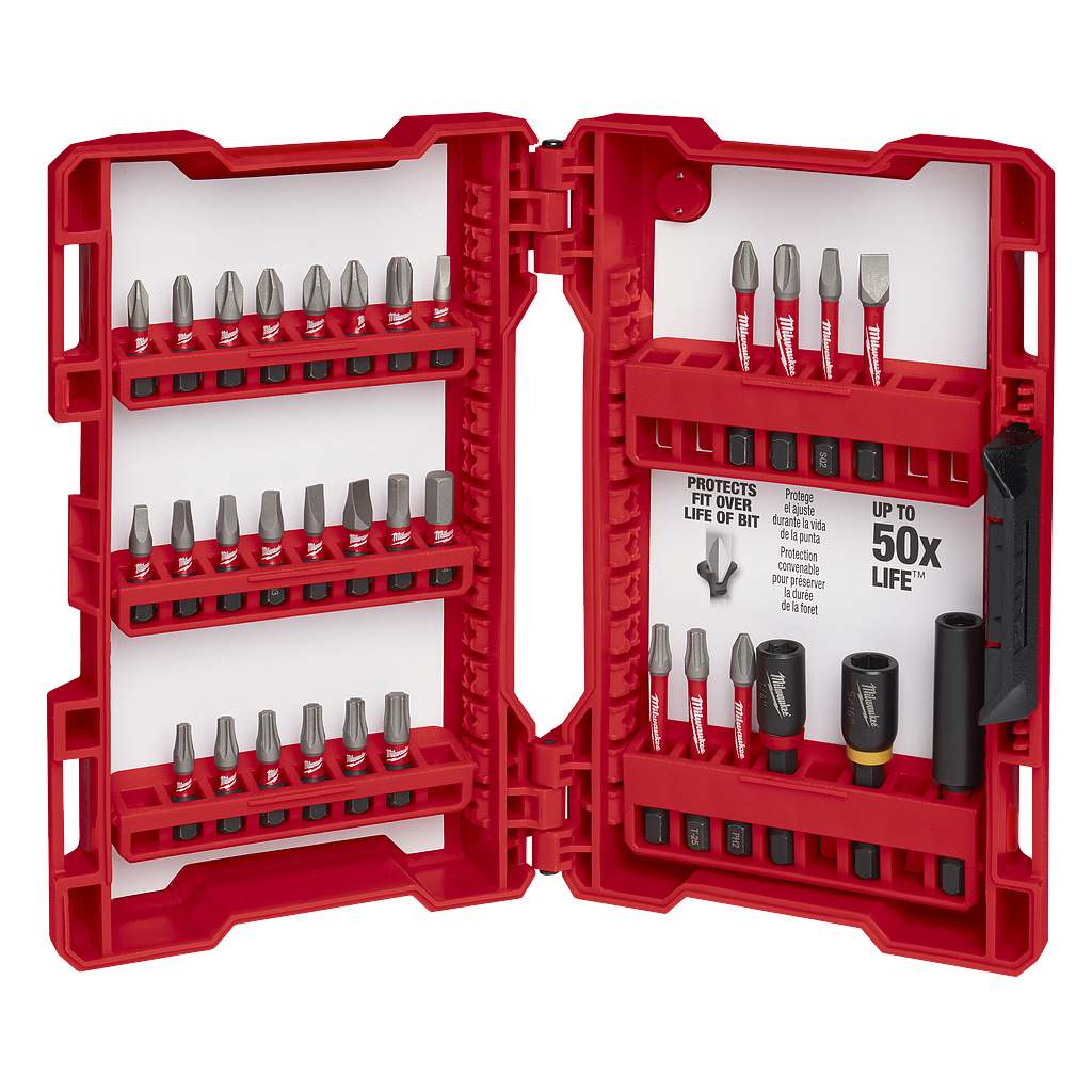 SET PUNTA ATORNILLADOR 32 PIEZAS MILWAUKEE (48-32-4004)