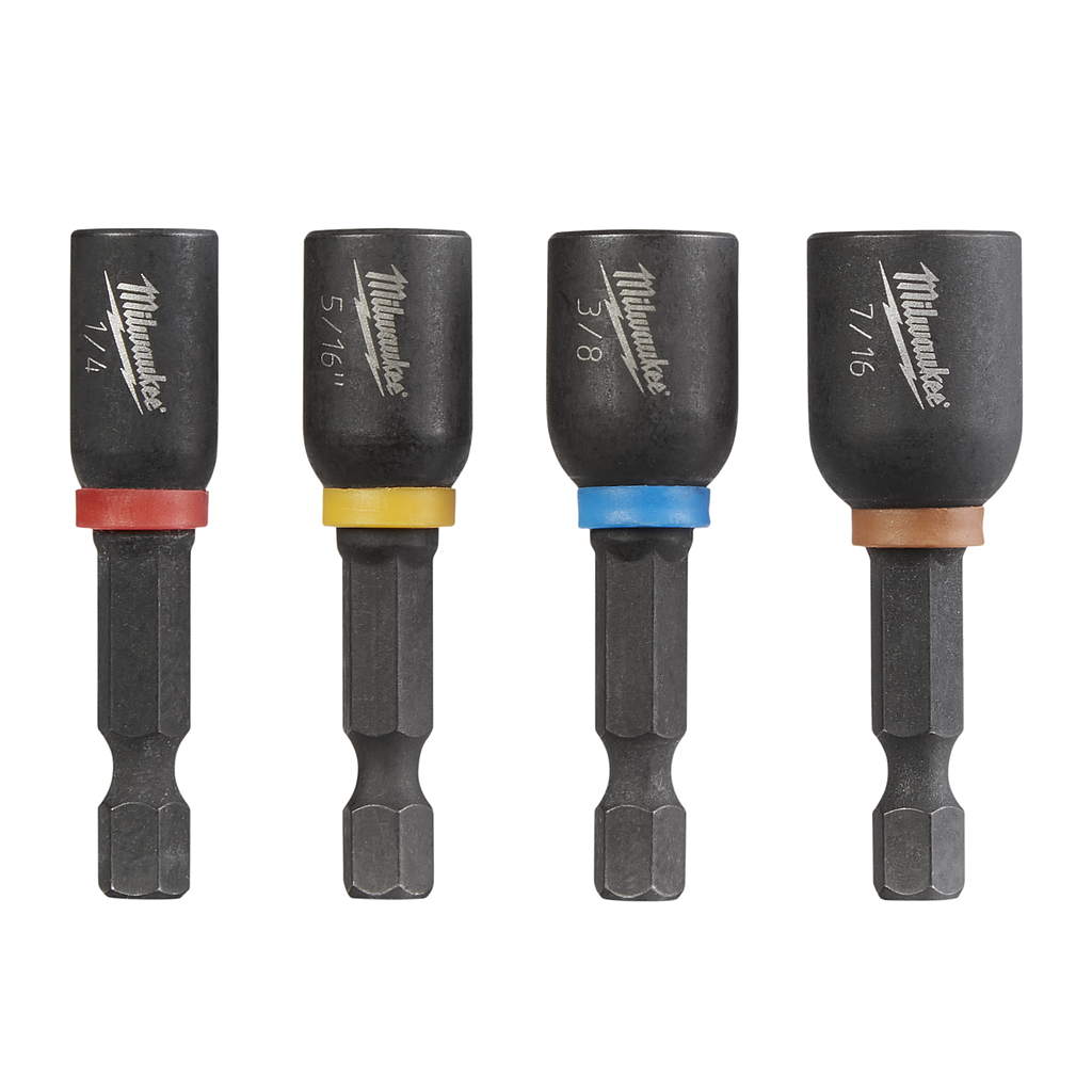 JUEGO DE PUNTAS MAGNÉTICAS DE 1-7/8 &quot;(4 PIEZAS) MILWAUKEE (49-66-4562)