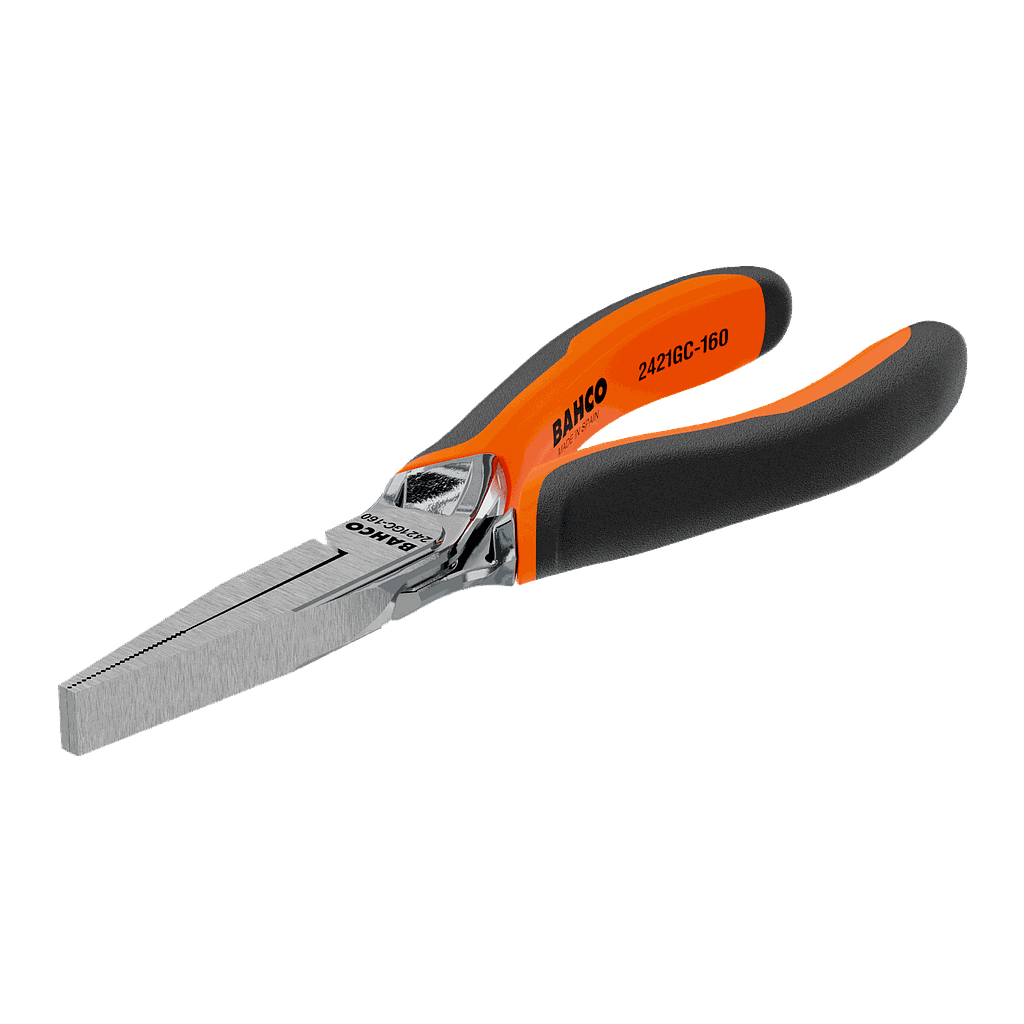 ALICATE PUNTA PLANA ERGO 7&quot; BAHCO (2421GC)