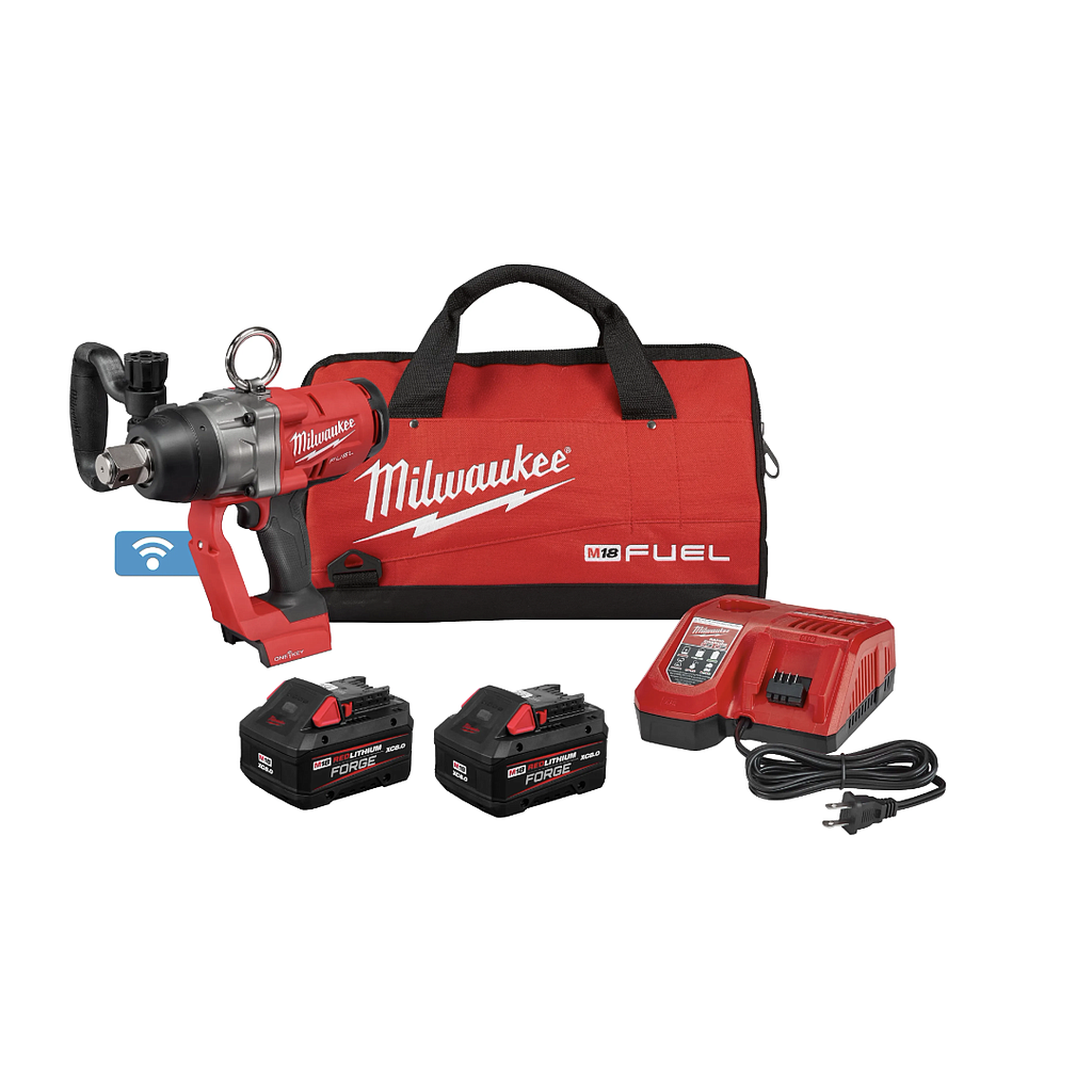 LLAVE IMPACTO 18V 1&quot; FUEL 2BAT. 12.Ah MILWAUKEE (2867-259) PROMOCION 1 OPEN