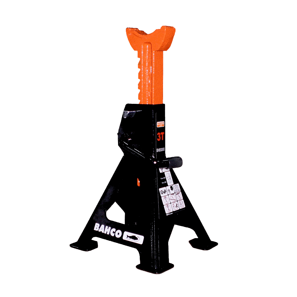 JUEGO DE CABALLETES DE CREMALLERA 3 TON BAHCO (BH33000)