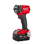 LLAVE IMPACTO COMPACTA 1/2 18V FUEL 2 BATERIA 5.0Ah MILWAUKEE (2855-22R)