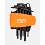 JUEGO LLAVES TORX T9-T40 BAHCO (BE-8675)
