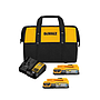 KIT CARGADOR 2 BAT. 2Ah 20V POWERSTACK DEWALT (DCBP034E2-B2) 
